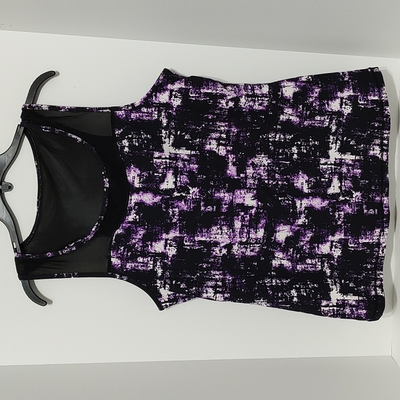 torrid Tops - Purple Torrid Active Tank Top with Seer Black Areas Torrid sz 2 or 18/20 = 2X